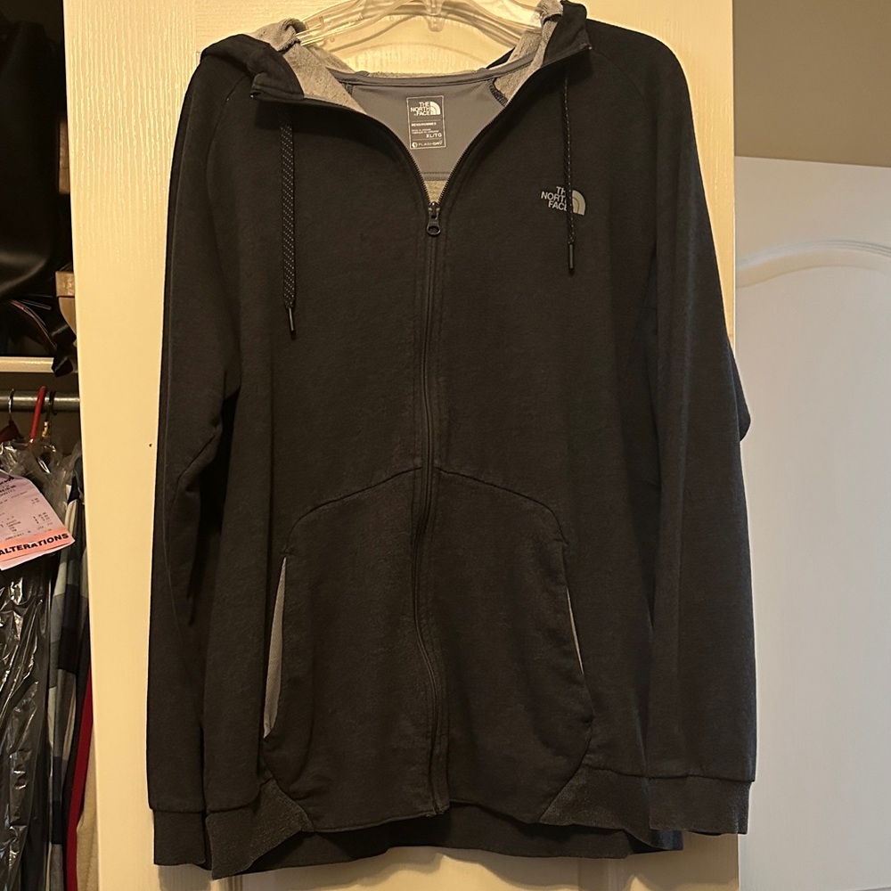 The North Face Charcoal Full-Zip Hoodie